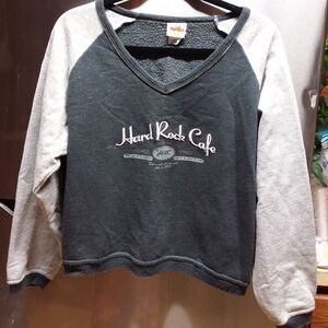 Hard Rock Cafe Vneck Sweatshirt